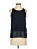 French Connection 100% Polyester Blue Sleeveless Top Size S - photo 1