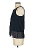 French Connection 100% Polyester Blue Sleeveless Top Size S - photo 5