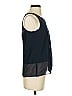 French Connection 100% Polyester Blue Sleeveless Top Size S - photo 4