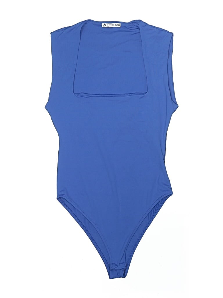 Pre-owned Zara Bodysuit In Blue