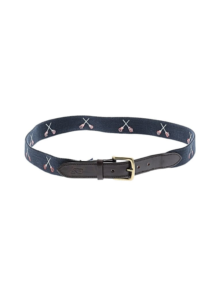 Pre-owned Vineyard Vines Belt In Blue