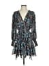 Ulla Johnson Paisley Blue Cocktail Dress Size 0 - photo 1