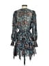 Ulla Johnson Paisley Blue Cocktail Dress Size 0 - photo 2