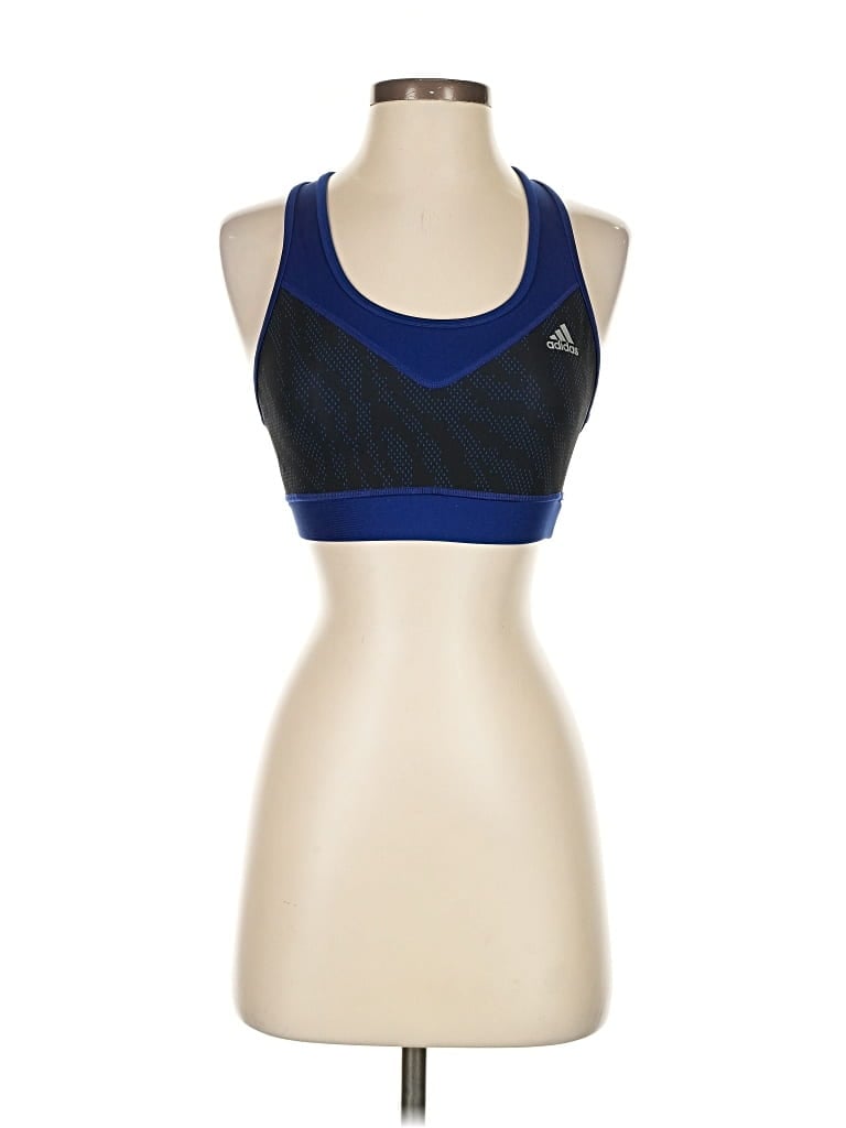 Pre-owned Adidas Originals Sports Bra In Blue