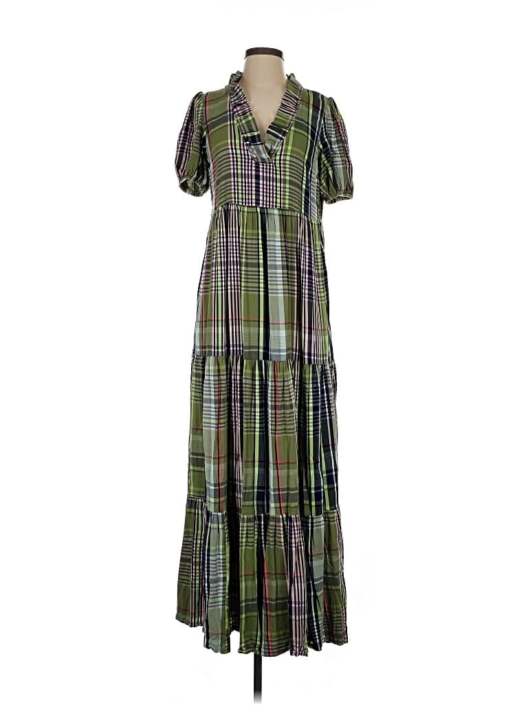 Pre-owned Crown & Ivy Casual Dress In Green