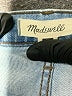 Madewell Hearts Blue Jeans Size 23 waist - photo 7