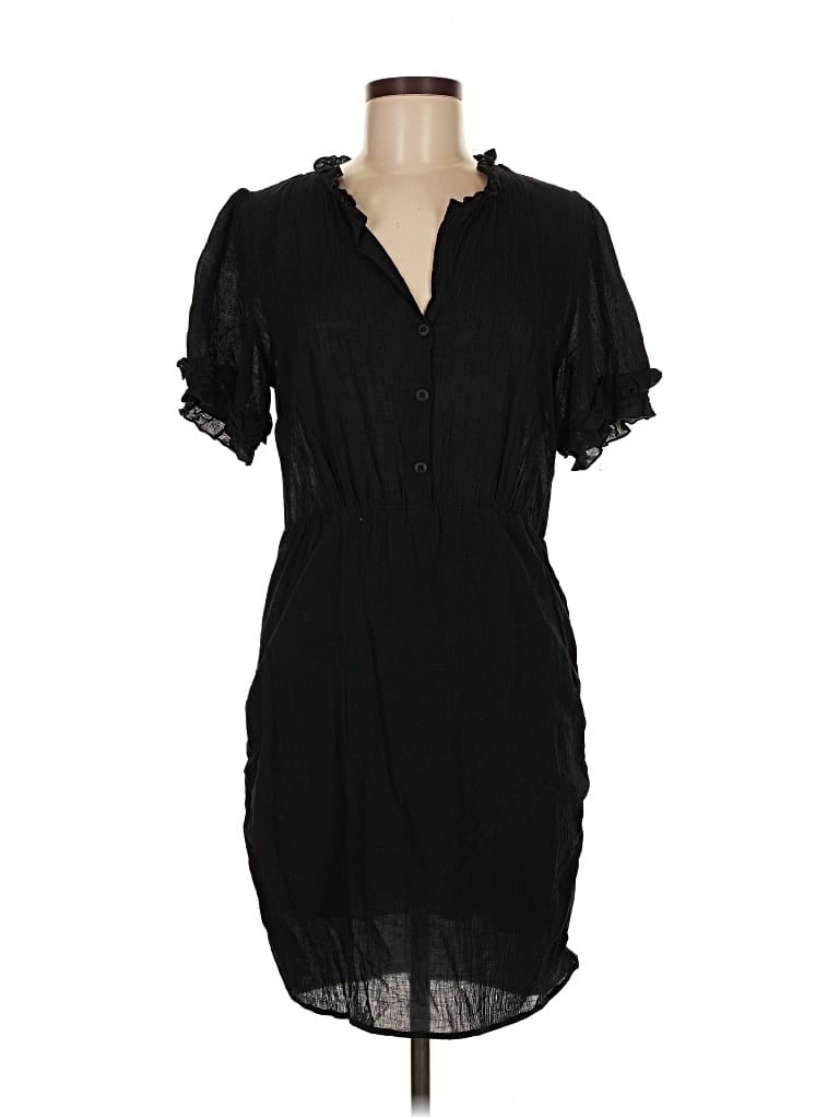 Pre-owned Ellison Casual Dress In Black