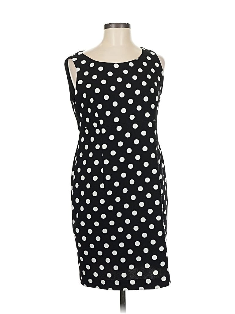 Pre-owned Kasper Cocktail Dress In Black