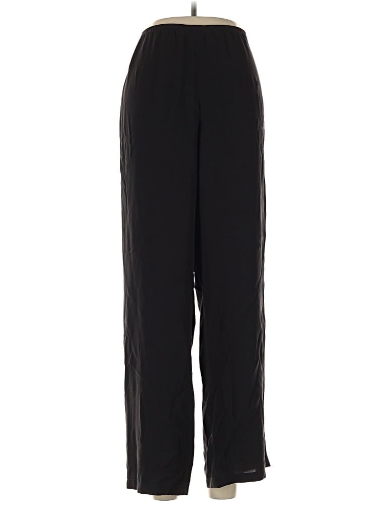 Pre-owned Eileen Fisher Casual Pants In Black