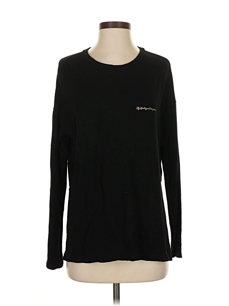 Pre-owned Good Hyouman Pullover Sweater In Black