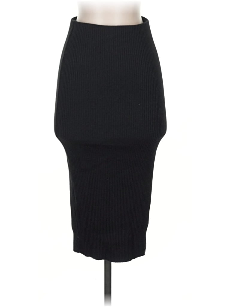 Pre-owned H&m Casual Skirt In Black