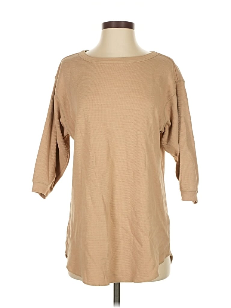 Pre-owned Uniqlo Pullover Sweater In Brown