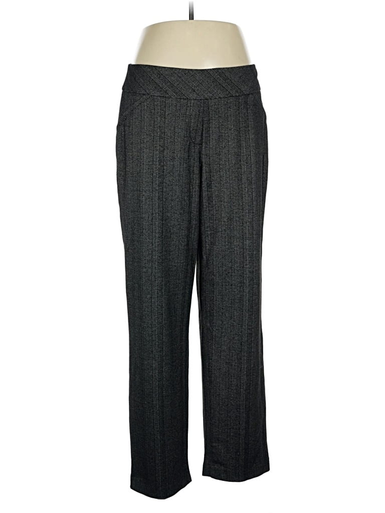 Pre-owned Kim Rogers Dress Pants In Gray