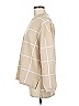 Sugarlips Plaid Tan Pullover Sweater Size M - photo 5