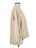Sugarlips Plaid Tan Pullover Sweater Size M - photo 4