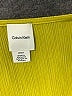 Calvin Klein 100% Polyester Yellow Sleeveless Blouse Size S - photo 7