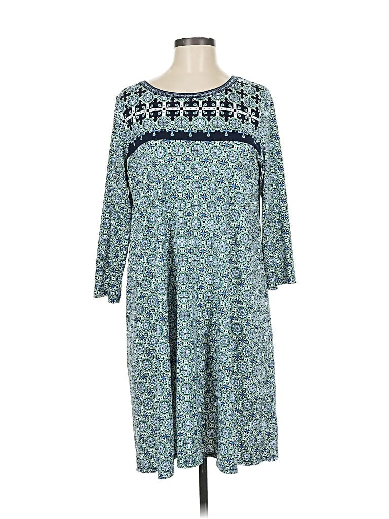 Pre-owned Max Studio Casual Dress In Blue