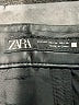 Zara Black Faux Leather Pants Size 34 waist - photo 6