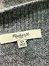 Madewell Gray Pullover Sweater Size XS - photo 7