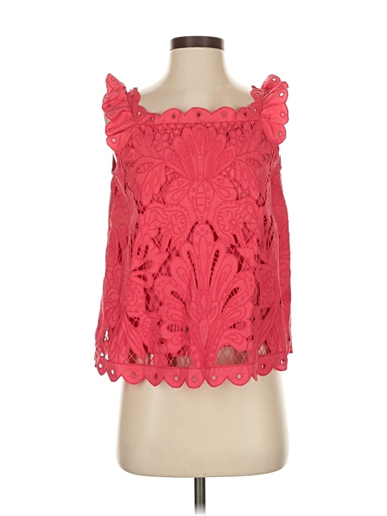 Pre-owned Maeve By Anthropologie Sleeveless Blouse In Pink