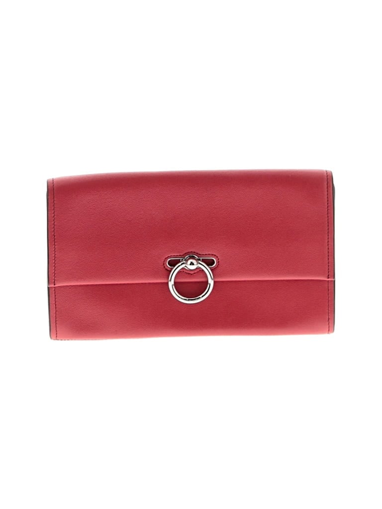 Pre-owned Rebecca Minkoff Leather Clutch In Red