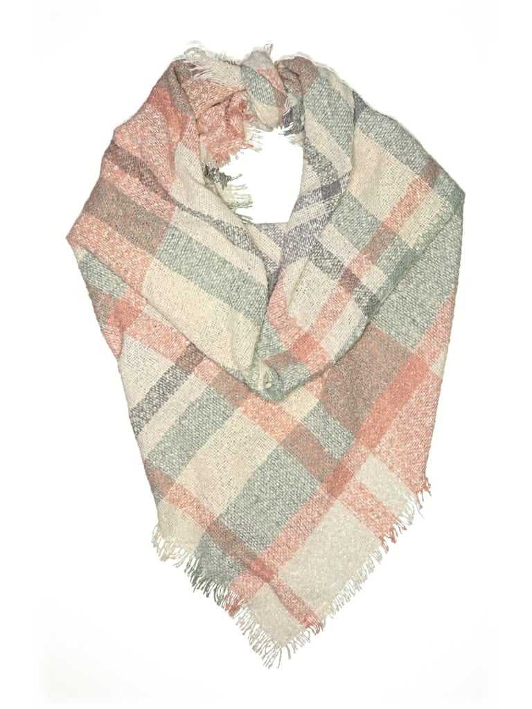 Pre-owned Unbranded Scarf In Pink