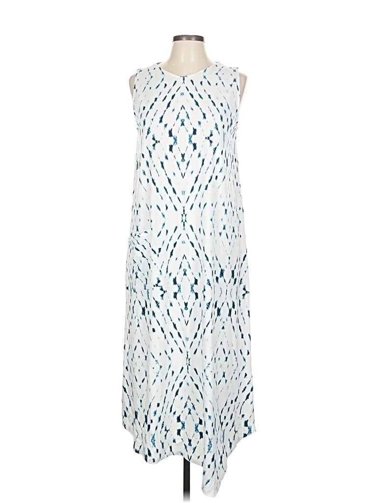 Pre-owned Purejill Casual Dress In Blue