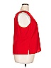 Elementz 100% Polyester Red Sleeveless Blouse Size 2X - photo 4