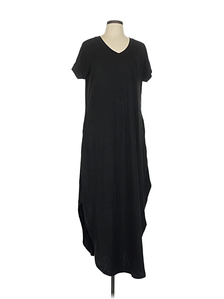 Pre-owned Unbranded Casual Dress In Black