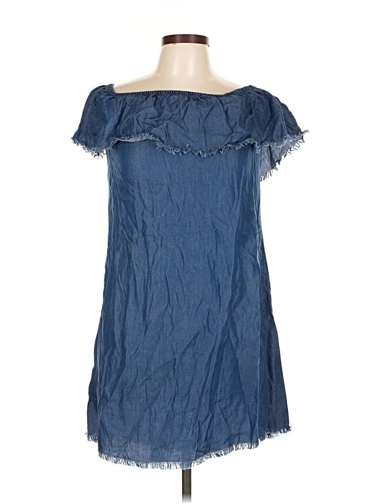 Pre-owned Ci Sono Casual Dress In Blue