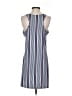Laura Ashley Stripes Blue Casual Dress Size S - photo 2