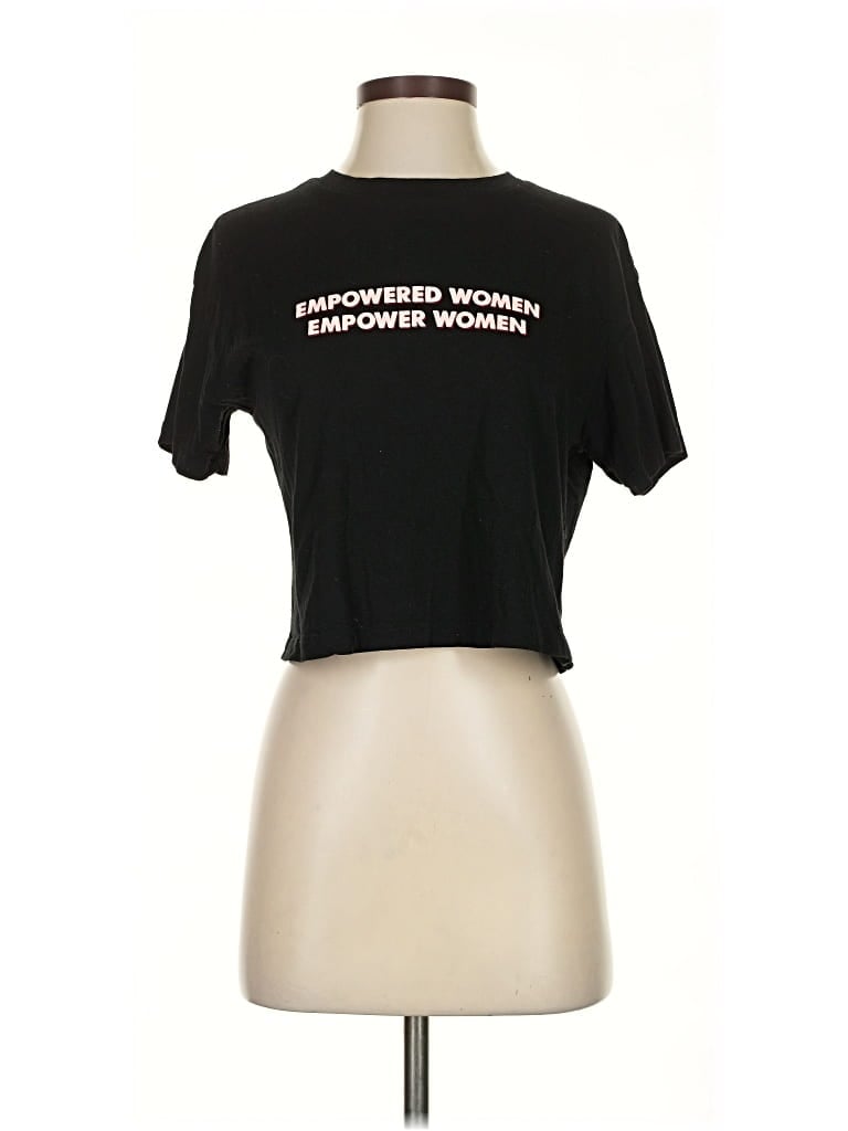 Pre-owned Garage Short Sleeve T-shirt In Black