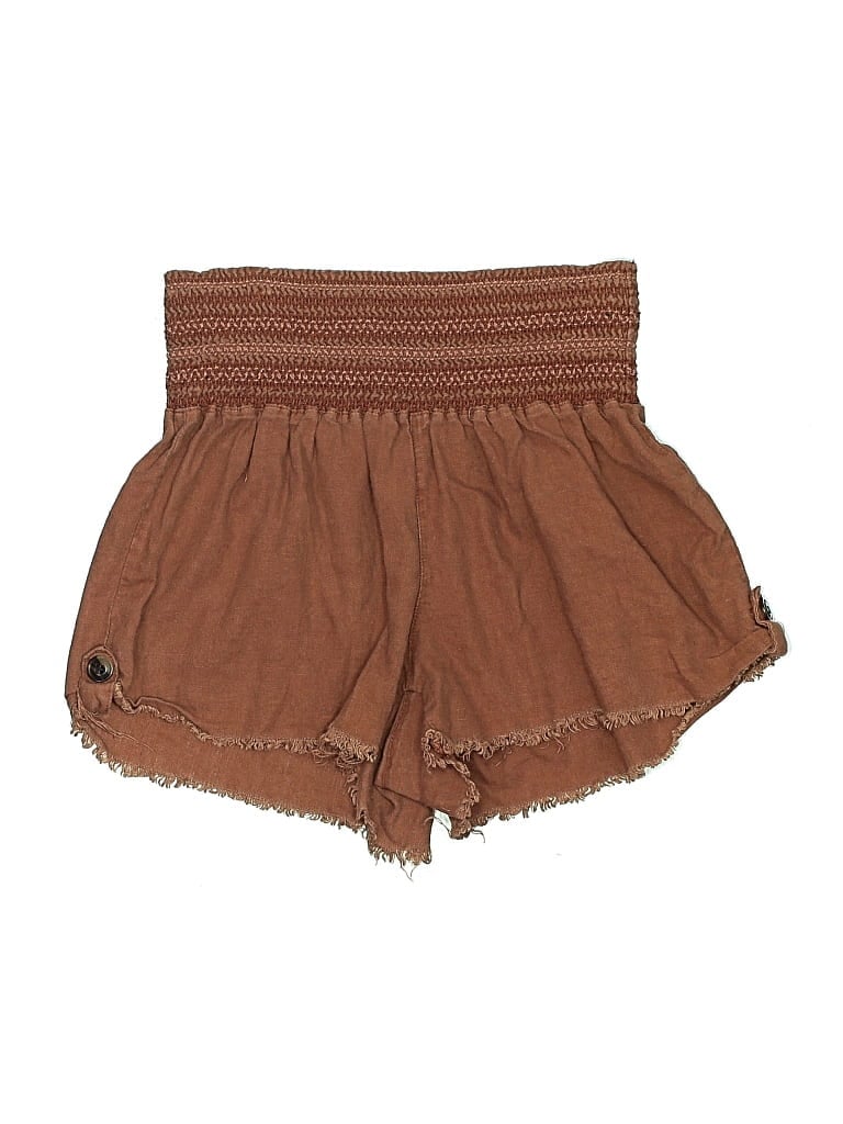 Pre-owned Rewash Shorts In Brown