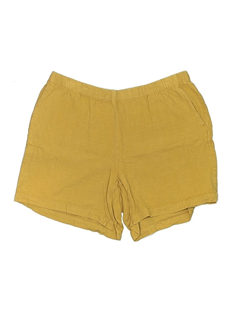 Pre-owned Purejill Shorts In Yellow