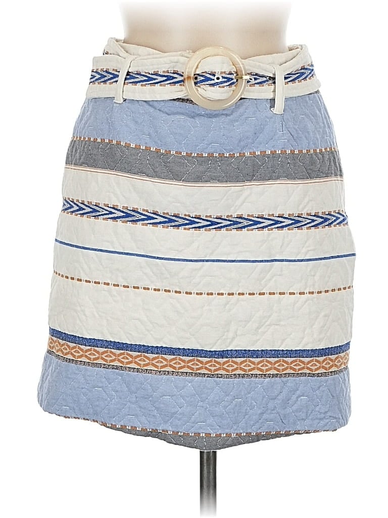 Pre-owned Intermix Casual Skirt In Blue