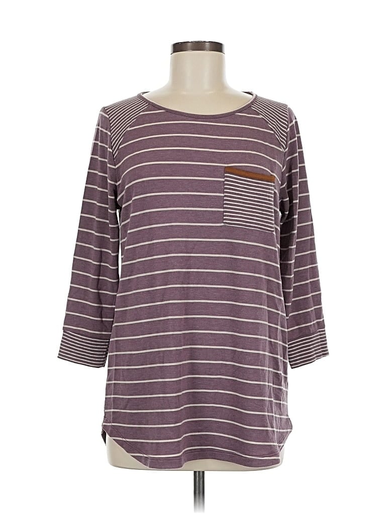 Pre-owned Pink Clover Sweatshirt In Purple