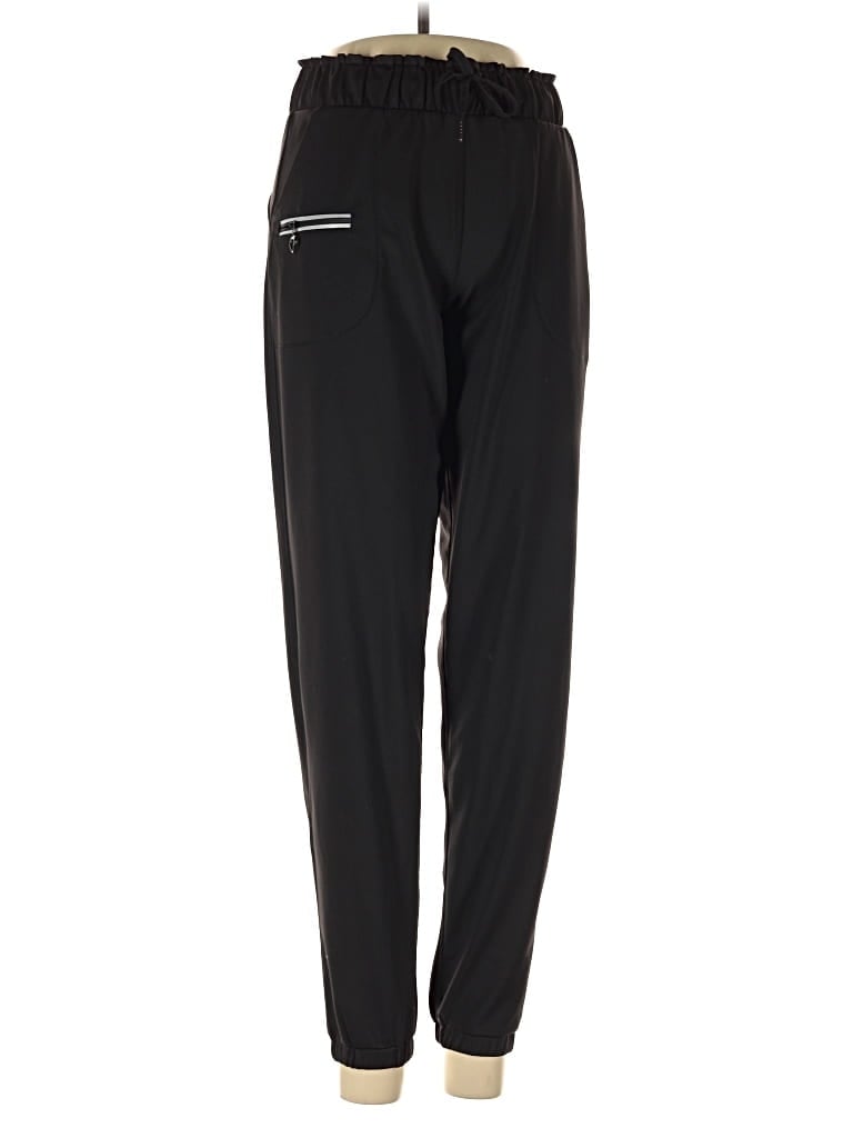 Pre-owned Unbranded Track Pants In Black