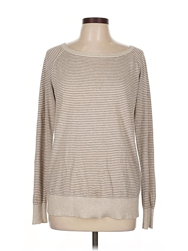 Pre-owned A.n.a. A New Approach Pullover Sweater In Brown