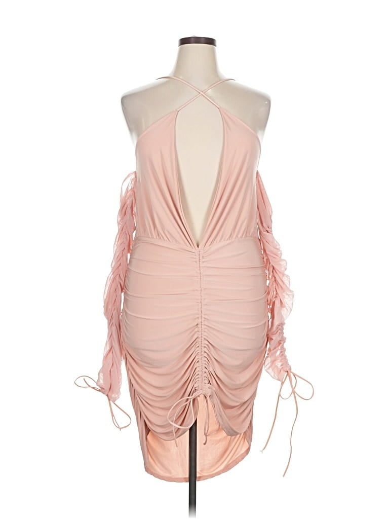 Prettylittlething Cocktail Dress In Pink