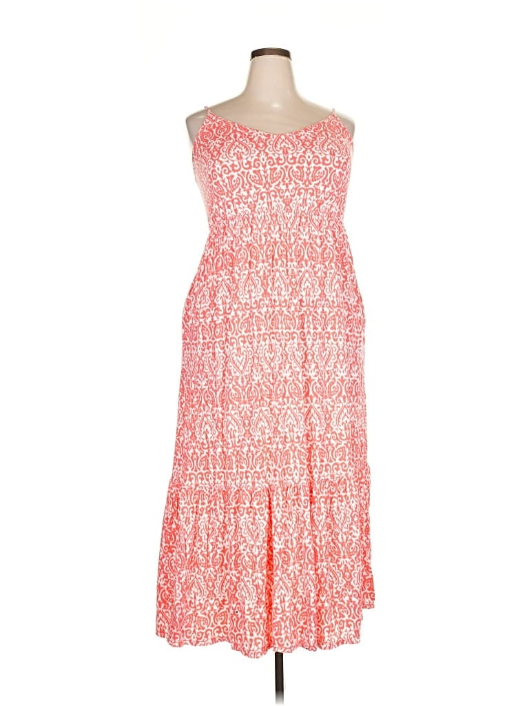 Pre-owned Berkley Jensen Casual Dress In Orange