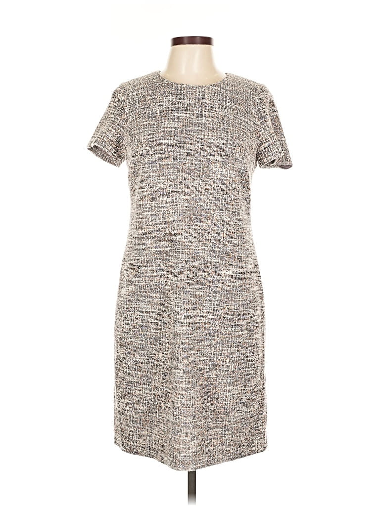 Pre-owned Calvin Klein Casual Dress In Gray