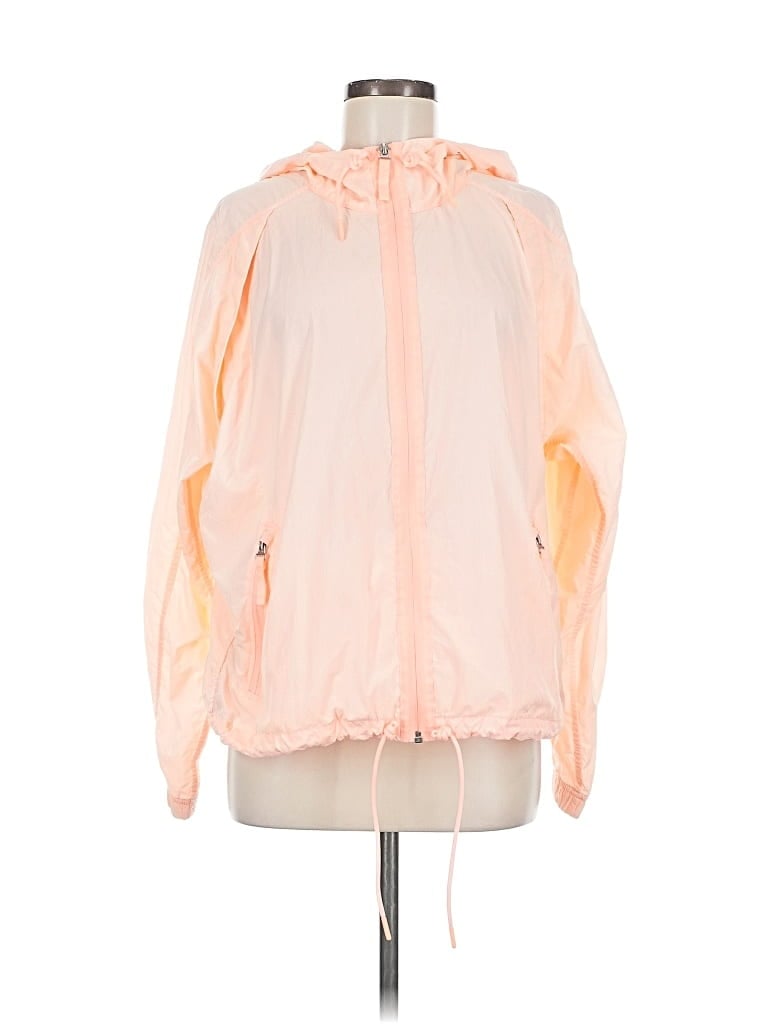 Pre-owned Athleta Windbreaker Jacket In Pink