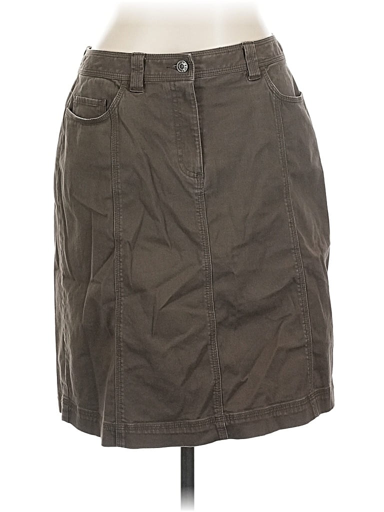 Pre-owned Talbots Casual Skirt In Brown
