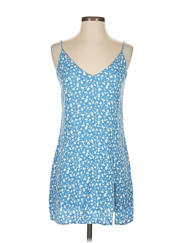 Pre-owned Reformation Casual Dress In Blue