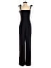 Theia Solid Black Jumpsuit Size 0 - photo 1