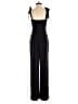Theia Solid Black Jumpsuit Size 0 - photo 2