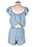 Splendid Solid Blue Romper Size XS - photo 2