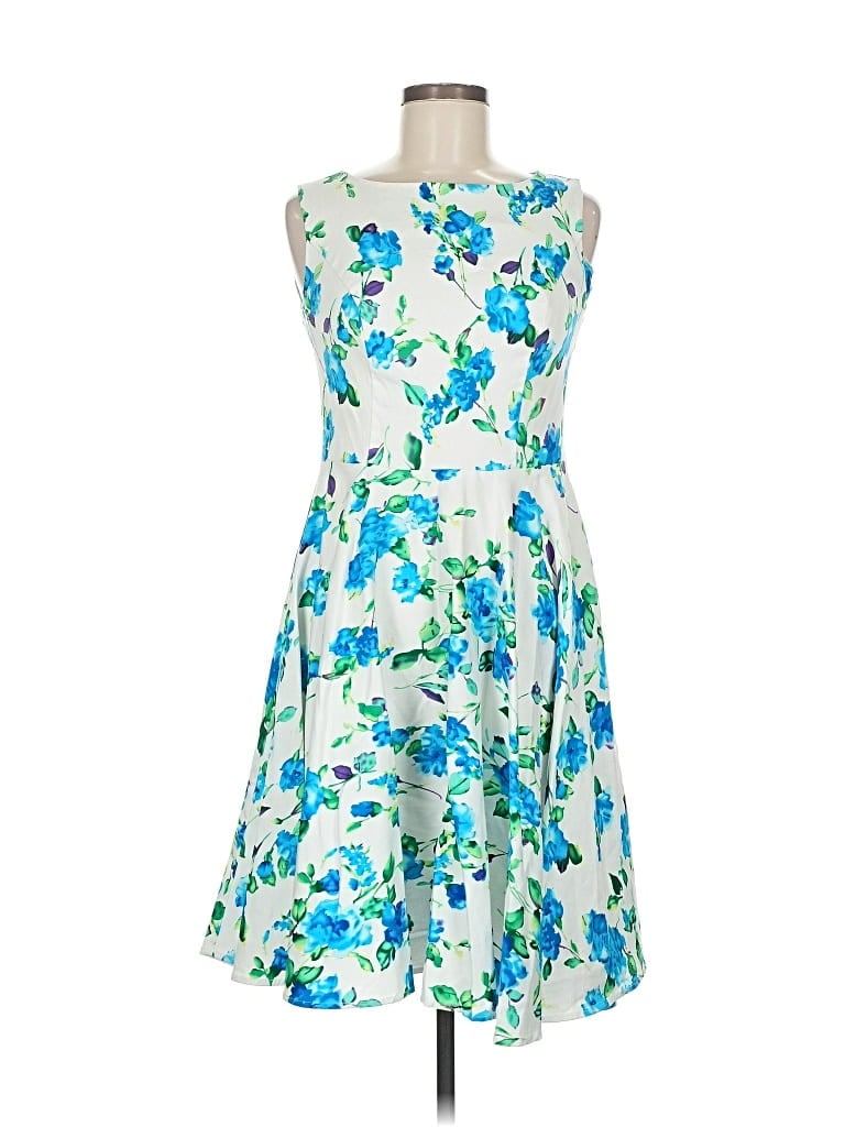 Pre-owned Grace Karin Cocktail Dress In Blue