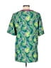 Lands' End Green Short Sleeve Blouse Size 10 - 12 - photo 2
