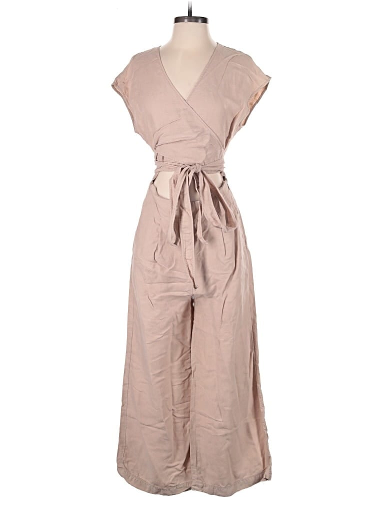 Pre-owned Wilfred Jumpsuit In Brown